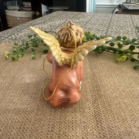 Hummel Goebel Lantern Angel “Angelic Guide" Ornament Figurine 1991 TMK 7 - Picture 3 of 10